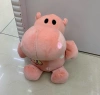Wholesale of hippopotamus plush figurines, plush toys and four-sided springy toys details Picture